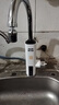 奥克斯（AUX）电热水龙头热水器加热水龙头快速热水变频恒温厨房下进水 【变频恒温】雪山白+漏保插头+万向喷头 实拍图