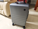 京东京造无界行李箱20英寸德国科思创PC大容量轻便可登机旅行箱 石墨灰 实拍图