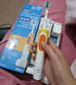 欧乐B电动牙刷成人送男士女士情侣实用生日礼物小圆头充电式旋转式入门牙刷D12 实用三八女神节礼赠 D12活力橙（到手刷头*1） 实拍图