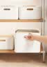 名创优品（MINISO）厨房抽屉储物塑料收纳盒宿舍家用桌面杂物筐零食整理容器 【无盖小号】特厚 0异味【名创正品|取物方便】 2个装【特厚3.6mm/安全0异味】 实拍图