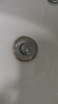 潜水艇（Submarine）洗手盆漏水塞洗脸盆下水器洗手池塞子按压式弹跳芯防臭过滤器京 【银色】黄铜弹跳水塞(小盖) 实拍图