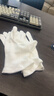 星工（XINGGONG）礼仪白手套劳保手套纯棉加厚透气防滑耐用文玩珠宝表演12付XGS-P5 实拍图