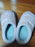 洁丽雅毛绒棉拖鞋秋冬加厚软底男女保暖加绒棉拖鞋 粉色 36/37 实拍图