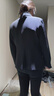 戈赛亚小西装女春秋冬季长袖职业装套装正式商务正装面试公务员工作服女 黑色外套+裤子+白衬衫 XL （110-120斤） 实拍图