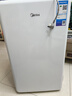 美的（Midea）93L单门小冰箱一级低音复古白色小单温冷藏租房家用宿舍办公室可放美妆BC-93MF【国家补贴】 实拍图
