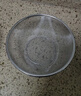 三四钢®不锈钢沥水篮304淘米神器洗菜盆沥水盆筛漏盆食品级淘米水果盆 沥水篮：22cm 1个 符合新国标GB检测 实拍图