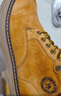 骆驼（CAMEL）王俊凯同款马丁靴高帮户外工装大黄靴男 GE122W7757T 金黄 40 实拍图