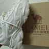 骆驼（CAMEL）运动老爹鞋女透气厚底潮休闲鞋子 K23S60L8016 米色 37 实拍图