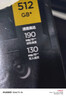 闪迪（SanDisk）512GB TF(MicroSD)内存卡 4K极速金卡A2 V30 U3行车记录仪 运动相机无人机 监控存储卡 读190MB/s 实拍图