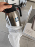 富光保温壶2.2L大容量304不锈钢保温瓶家用暖壶按压式热水壶开水瓶 实拍图