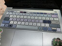 适用于2026华为电脑MateBook14键盘膜2024款D16荣耀笔记本GT14D14X Pro2024款硅胶键盘保护膜彩膜 莫兰迪色-彩绘硅胶键盘膜 华为MateBook 14 2024/2025 实拍图