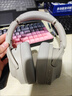 QCY H3S 头戴式-56dB主动降噪【双金标+A级降噪认证】7麦蓝牙耳机无线有线游戏低延迟超长续航 灰色 实拍图