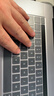 极川 苹果MacBook Pro 16英寸键盘膜2019款A2141笔记本电脑键盘保护膜Touch Bar款TPU超薄透明防水尘罩 实拍图