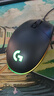 罗技（G）G102第二代游戏鼠标 RGB流光灯效鼠标 轻量化  游戏级8000DPI传感器 黑色 200-8000DPI 实拍图