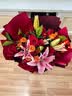 来一客情人节鲜花速递玫瑰百合鲜花送女友老婆表白生日礼物全国同城配送 19朵红玫瑰粉百合加泡泡玫瑰 实拍图