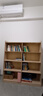 众淘全实木书架纯实木书柜落地客厅置物架家用学生收纳柜矮书柜储物柜 【升级加宽30CM实木】五层123x30x137.5 实拍图
