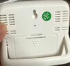 德力西电气（DELIXI ELECTRIC）家用室内温度计带笑脸婴儿房闹钟计时电子数显温湿度计温度表 实拍图