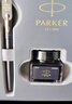 派克（PARKER）钢笔 签字笔 办公自用送礼定制生日礼物套装 威雅XL幻夜黑金夹墨水笔+浅灰笔套礼盒 实拍图