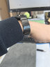 竞技者适于华为手表watch4/Pro表带watch3pro/GT5/GT4/GT3/GT6磁吸钛金属不锈钢手表带男款高级46/48 黑色-磁吸链式22mm接口 实拍图
