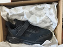 361°儿童运动鞋跑鞋男女童(3-12岁)防撞鞋头密网休闲跑鞋碳黑35 实拍图