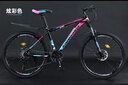金武端自行车成人山地车公路赛车单车骑行变速超轻越野中学生初中青少年 顶配版-辐条轮-炫彩蓝 24寸21速 实拍图