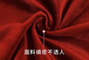 蜗佳购会议桌布金丝绒桌布红色绒布料开工大吉结婚展会活动长方形条桌台 酒红色金丝绒桌布1.6*3m1张 实拍图