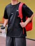 安踏短袖男2026夏季新款休闲宽松棉质透气体恤圆领上衣运动健身T恤 基础黑-双标【棉质透气】 L /175(125-145斤) 实拍图