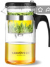 金灶（KAMJOVE）玻璃茶壶 按压式飘逸杯 茶水壶玻璃茶具 茶水分离杯泡茶器泡茶壶 TP-200/1L超大容量 实拍图