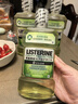 李施德林(Listerine) 漱口水 绿茶精华防蛀防护温和清新口气 500mL*3 实拍图