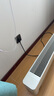 美的（Midea）【APP智能】石墨烯家用踢脚线取暖器 遥控电热电暖器 浴室速热电暖气 节能暖风机全屋升温HDS22LYR 实拍图