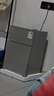 新飞冰箱小型租房用 一级能效冷 藏冷冻两用1-2人家用小冰箱 出租房双门电冰箱办公室两门 26年升级 38A108一级能效【保温升级】银色 实拍图