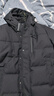 雪中飞鹅绒羽绒服男士短款脱卸帽加厚保暖休闲商务秋冬外套男装190 实拍图