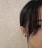 Jay四叶草耳夹耳环女法式无耳洞女耳饰可夹无痛耳钉生日礼物送女友 耳夹款 实拍图