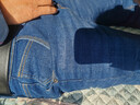 真维斯（Jeanswest）牛仔裤男冬季加绒裤保暖弹力直筒加厚休闲男长裤子男蓝色加绒34 实拍图