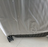 DULA铝框行李箱高颜拉杆箱杯架USB充电旅行密码箱子耀夜黑24英寸 实拍图