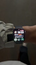 Apple/苹果 【女神节】Watch S11 智能手表GPS款42毫米深空灰色铝金属表壳黑色运动型表带S/M 实拍图