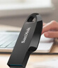 闪迪（SanDisk）128GB USB3.2 U盘 CZ550黑色 读速100MB/s 安全加密 数据恢复 学习办公电脑车载 高速大容量优盘 实拍图