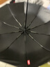 京东京造黑武士pro全自动雨伞自动折叠伞便携遮阳男士晴雨两用10骨 实拍图