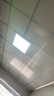 雷士照明LED集成吊顶平板灯嵌入式卫生间厨房灯扣板灯300*300雾银18W 实拍图