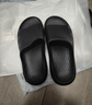 京东京造【3.5cm踩屎感】eva厚底拖鞋防臭休闲凉拖鞋 夜色黑 44-45 实拍图