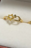 周生生黄金闪砂幸运星星开口戒女 11661R计价 2.4克 实拍图