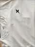 特步（XTEP）男装短袖T恤夏季透气半袖运动服薄款男士休闲冰丝体恤上衣健身服 白色-0202 （100%聚酯纤维） L （175/96A） 实拍图