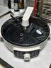 美的（Midea）家用电饼铛烙饼锅 早餐机三明治煎烤机电火锅炒锅烤肉锅 60mm加深 多功能电煎锅抗菌电饼档KE3062 实拍图
