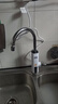 奥克斯（AUX）电热水龙头热水器加热水龙头快速热水变频恒温厨房下进水 【变频恒温】雪山白+漏保插头+万向喷头 实拍图