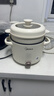 美的（Midea）电煮锅 泡面火锅宿舍小电锅 电蒸锅 多功能家用电热锅 2.6L蒸煮一体 小型2-3人用 配带蒸笼XZE2076 实拍图