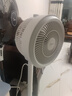 美的（Midea）【暴风循环】空气循环扇大风量摇头电风扇家用台式落地扇轻音卧室节能小风扇柔风轻羽扇 FGA24TQ 实拍图