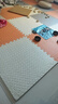墨斗鱼入户拼接地垫防滑隔音防摔家居泡沫垫子卧室客厅60*60*1.2cm*6片 实拍图