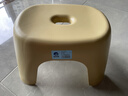 换鞋凳小凳子座椅小板凳可叠放加厚塑料凳高级感儿童学生寝室矮凳 柠檬黄1个 实拍图