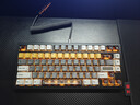 臻火电竞 雾透键帽 正刻侧刻雾面透光透明 适用wooting小蜜蜂美加狮磁轴机械键帽 60/65/68/75/108配列 黑透键帽 (正刻)-94键 实拍图