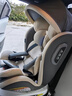 Heekin德国 儿童安全座椅汽车用0-4-12岁婴儿宝宝360度旋转ISOFIX硬接口 尊享灰(遮阳棚+上拉带+侧保护) 实拍图